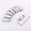 1PC Metal Coupling 3mm 3.175mm 1/8" 4mm 5mm 6mm Shaft Joint Adapter Connector for RC Boat Marine Mono RC Car(3.175mm to 5.0mm) view 2