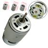 24V 555 12000RPM Electric Motor High Speed DC Drive Engine Upgrade for Ride On Car Replacement Parts SUV Truck Gearbox Motor Connect Accessories (1Pcs 24V 555 12000RPM) view 2