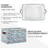xigua Cute Little Dog Large Storage Basket 1PCS,Collapsible Toy Storage Bin Laundry Basket with Handle,Used for Home Closets, Offices, Bedrooms443 view 2