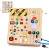 Sumsoltic Busy Board,Montessori Toys for 1-3 Year Old Boys & Girls,Travel Educational Learning Activities for Toddlers,Sensory Toy for Kids with Autism (Busy Board v4) view 1