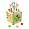 EverEarth Wooden Activity Cube with Bead Maze, 5 in 1 Activity Center, Educational Learning Montessori Toys for Toddlers for Kids 1+, FSC Certified view 1