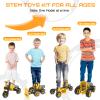10 in 1 Kids STEM Building Toys, Electric Building Blocks Toys Set for 5 6 7 8+ Year Old Boy, Educational STEM Learning Construction Excavator Kit for Kids Age 4-8 5-7 6-8 8-10 view 4