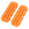 2pcs RC Recovery Ramps Board, Plastic Sand Ladder Upgrade Parts for Axial SCX24 1/24 RC Crawlers (Orange) view 1