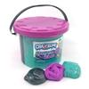 CRA-Z-Slimy Out of This World Slime - 37oz Bucket, 3 Different Slime Types: Fluffy, Metallic & Confetti view 2
