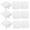 VICASKY 60pcs Boy Girl Socket Covers Outlet Protectors Babyproof Covers for Electrical Outlets Wall Socket Safety view 4