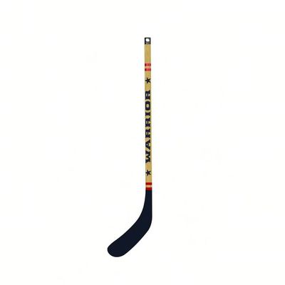 Warrior USA Mini Hockey Stick, Player (Left), Navy/Tan