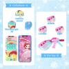 Shemira Play Purse for Little Girls, Princess Pretend Toys for Girls 3 4 5 6 7 8 Years Old, Christmas & Birthday Gift for Kids Age 3-5 4-6 6-8, Toddler Purse with Accessories, Kids Toy Purse, Blue view 4