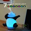 Panda Essential Oil Diffuser - Cute Rotatable Diffuser for Home with 7-Color Light, Aromatherapy Diffuser for Bedroom and Office view 2