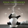 Panda Essential Oil Diffuser - Cute Rotatable Diffuser for Home with 7-Color Light, Aromatherapy Diffuser for Bedroom and Office view 4