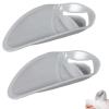 2 Pcs Faucet Extender for Toddlers, Sink Extender for Toddlers Hand Washing, Bathroom Sink Spout Wash Helper for Bathroom Safety Sink Extender Faucet Extension for Bathroom Sink Kitchen, Grey view 1