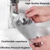 2 Pcs Faucet Extender for Toddlers, Sink Extender for Toddlers Hand Washing, Bathroom Sink Spout Wash Helper for Bathroom Safety Sink Extender Faucet Extension for Bathroom Sink Kitchen, Grey view 4