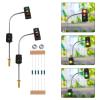 2Pcs Traffic Light Model Set with LED Pedestrian Signals Street Crossing Walk Simulation, Educational Traffic Management Toy view 3