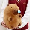 JPORSHU Capybara Plush Toy16inch Capybara Plush with Turtle Backpack Kawaii Capybara Stuffed Animal and Home Decor Gifts view 2
