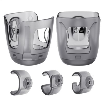 2 Pack - Stroller Cup Holder, Baby Cup Holder Compatible with UPPAbaby Vista, Cruz and Minu Strollers Fits Most Cup Sizes, Quick-Release Design