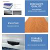 KJLYLPP Inflatable Dock Floating Platform Pier Swimming Platform for Lakes PVC Boat with Anti-Slip Mat for Pool Beach Ocean,6.5ft/2m3.3ft/1m view 4