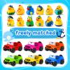 24 Pcs Summer Rubber Ducks for Jeeps, Summer Beach Rubber Ducks, 3.5 Inch Ducks for Jeeps ,2 Inch Ducks for Ducking, 12 Summer Ducks with 12 Cars, Summer Party Favors Gifts Swimming Pool Water Toys view 2