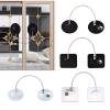 1Pcs Child Lock Window Refrigerator Opening Security Cable Door Lock for Kids Protector(F) view 2
