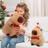 Achwishap Capybara Plush,Happy Birthday Capybara Stuffed Animal,Cute Plushies Capybaras Plush Toys,Kawaii Plushie Stuffed Toy with Birthday Hat Plushie for Kids Adults Birthdays Gifts,Brown 18 view 4