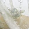 HooHero White New Simple White Linen Embroidery 100 Wide Kids Baby Room Balcony Sheer Curtains Home Decoration Voile Curtain view 1