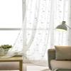 HooHero White New Simple White Linen Embroidery 100 Wide Kids Baby Room Balcony Sheer Curtains Home Decoration Voile Curtain view 4