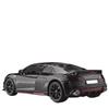 1:24 Alloy Simulation Black Sports Car Model - Power Control Flash Colour Box Package(Green) view 1