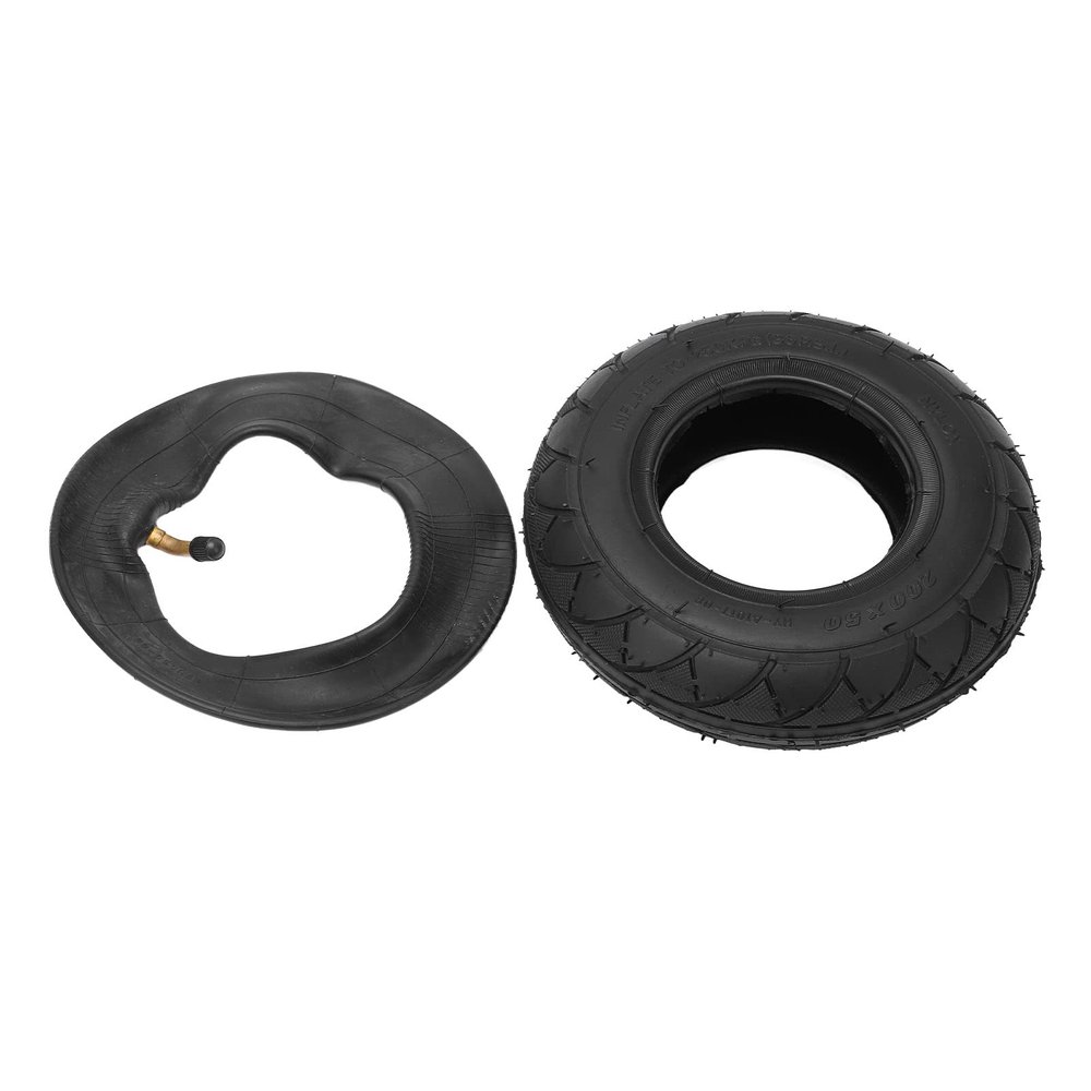 Electric Scooter Pneumatic Tire, Electric Scooter Tire Tire with Inner Tube Electric Scooter Tires for Front Rear Replacement Rubber Tires