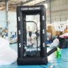 Generic Inflatable Money Machine Booth with 2pcs Blower Inflatable Cash Cube Machine for Event, Promotion(Black), 1.5mx1.5mx2.5m, 24070701 view 1