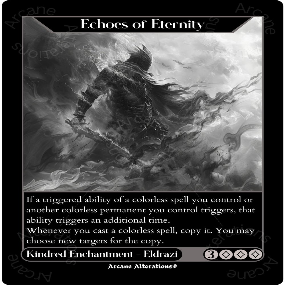 Echoes of Eternity - Altered Art Custom Proxy Cards