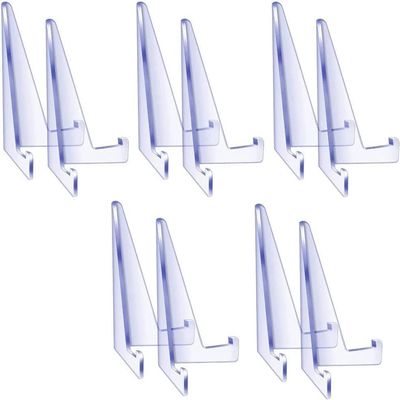 10Pcs 35Pt-360Pt Card Sleeves Display Holder Acrylic Stands Small Rack for Sports Card Trading&Display