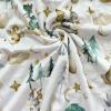 Dragon Baby Blanket for Unisex Soft Minky Blanket with Double Layer Dotted Backing, for Toddler, Newborn Crib, Stroller, Fairy Tale Theme Nursery Egg Moon Stars Cloud Receiving Blankets, 30"x40" view 3