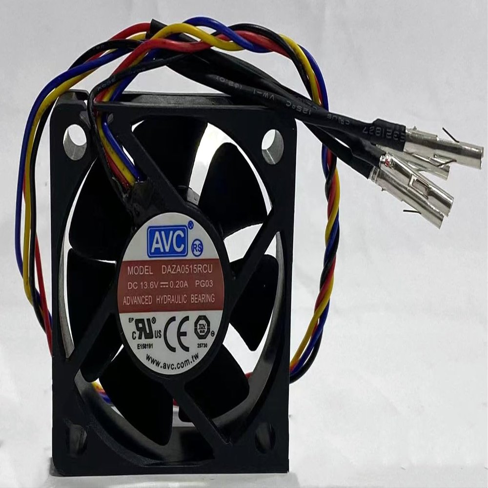 AJSWISH New DAZA0515RCU 13.6V 0.20A 5CM 4-pin Silent Fan for DAZA0515RCU PG03 Cooling Fan