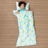 Carstens, Inc. Kids Slumber Bag Sleeping Bag/Nap Mat with Pillow for Girls, Flower Power view 2