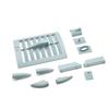 VERBANA for Free-Wing 90mm J-10A RC Model Airplane Fuselage Air Intake Grille Spare Part Kit for Free-Wing 90mm J-10A RC Model Airplane Plane Accessories Part view 1