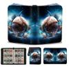 Baseball Card Binder 900 Pockets, Trading Card Collection Sports Card Binder with 50 Removable Sleeves, Double Sided Pocket Sport Card Holder PU Leather Collectible Trading Card Albums Storage view 1
