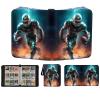 2025 Football Card Binder Trading Card Binder Holder 900 Pockets, Fits 900 Cards with 50 Removable Pages, Football Card Gifts Collector Album with Zipper Storage Display Case view 1