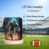 2025 Football Card Binder Trading Card Binder Holder 900 Pockets, Fits 900 Cards with 50 Removable Pages, Football Card Gifts Collector Album with Zipper Storage Display Case view 2