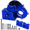 Aluminum Transmission Case Gearbox Housing Cover w/Motor Plate & Metal Rear Stub Axle Carriers, C-Hubs Caster Blocks, Steering Blocks view 2