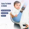 Baby Sling Carrier,Baby Sling,Toddler Carrier,Adjustable and Non-Slip Hip Seat Carriers Carrying 10-30 lbs(Black) view 3