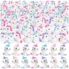 LHSYFBZ 96Pcs Mini Resin Unicorn, Miniature Unicorn Figurines, Mini Resin Animals to Hide for Garden Landscape Aquarium Dollhouse Birthday Party Room Crafts Decor view 1
