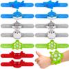 12 PCS Stuffed Ocean Animal Slap Bracelets Plush Animal Slap Bracelets Cute Wrist Slap Band Toy Wrist Animals Wrist Pets Slap Bracelet Wrist Toy for Boys Girls Birthday Gifts Party Favors 6 Styles view 1