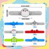 12 PCS Stuffed Ocean Animal Slap Bracelets Plush Animal Slap Bracelets Cute Wrist Slap Band Toy Wrist Animals Wrist Pets Slap Bracelet Wrist Toy for Boys Girls Birthday Gifts Party Favors 6 Styles view 2