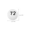CIYODO 75pcs Plastic Seamless Raffle Game Balls Lottery Balls Props for Party Activities view 4