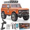 RGT RC Crawler 1:10 4wd Off Road Truck Rock Cruiser RC-4 Remote Control Car 4x4 Hobby RC Car Toy 136100V3FD Orange view 1
