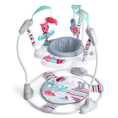 Portable Baby Activity Center Play Center 7-18 Months and Developmental Toys 7-18 Months,Pink