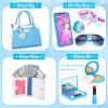 Officygnet Toddler Purse for Girls, Princess Makeup Play Girl Toys for 3 4 5 6 7 8 Years Old, Birthday Gift for Girls Age 3-5 4-6 6-8, Play Purse with Accessories, Kids Toy Purse for Little Girl view 3