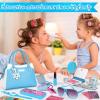 Officygnet Toddler Purse for Girls, Princess Makeup Play Girl Toys for 3 4 5 6 7 8 Years Old, Birthday Gift for Girls Age 3-5 4-6 6-8, Play Purse with Accessories, Kids Toy Purse for Little Girl view 4