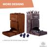 Paramint Steampunk Dice Tower DND Dice Roller - Premium Tower Roller - Portable Dice Tower for Tabletop Games - Durable Dice Roll Accessory - Ideal for DND and Board Games view 4
