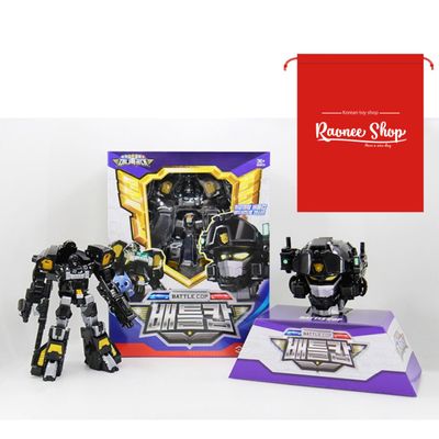 RaoNEE Mini Force miniforce Strongest Police Season 6 Robot Series 9_Battle COP(Black)