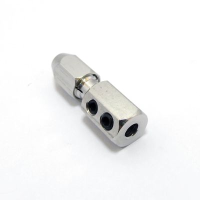 1PC RC Boat Drive Shaft Flexible Coupler Joint, Flexible Drive Cable Shaft Coupling Coupler Joint for 4mm 5mm Motor Shaft RC Boat Speed Boat(5mm to 4mm)