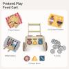 LOL-FUN Wooden Baby Walker with Wheels, Baby Push Walker for Baby Girl and Boy 12 Months, Walking Push Toys 1 Year Old Girl Boy Gifts view 2